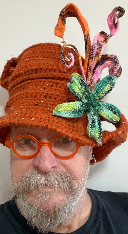 CoC Crocheted Feathers & Flowers workshop