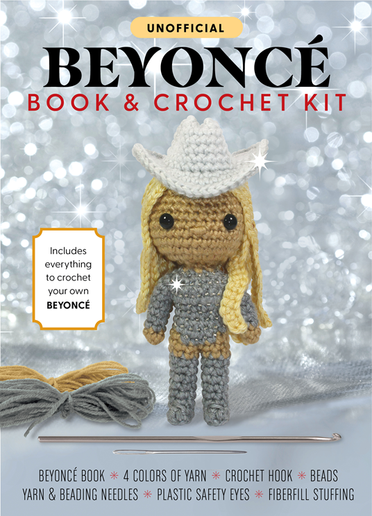 Unofficial Beyonce Book & Crochet Kit
