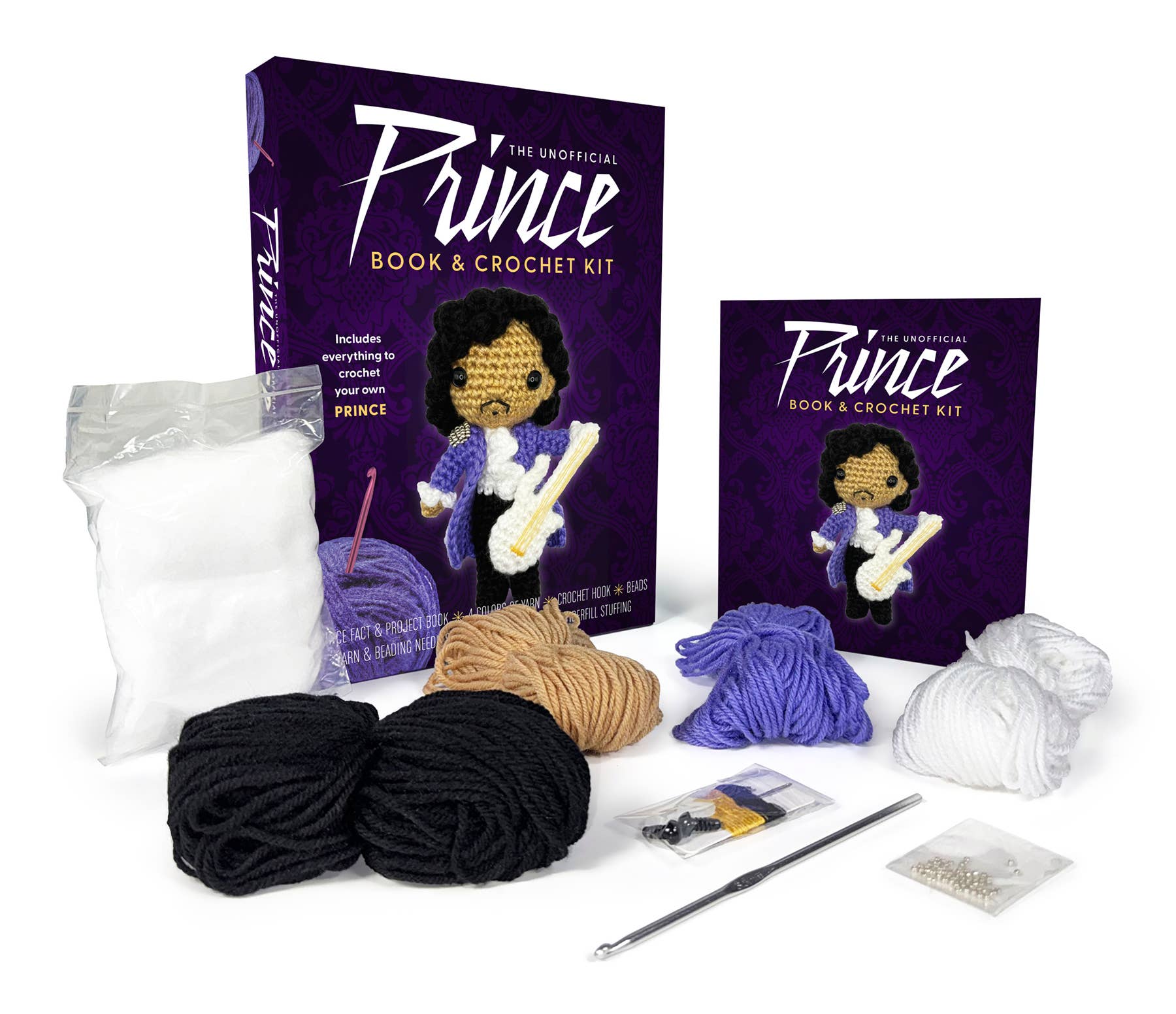 Unofficial Prince Book & Crochet Kit