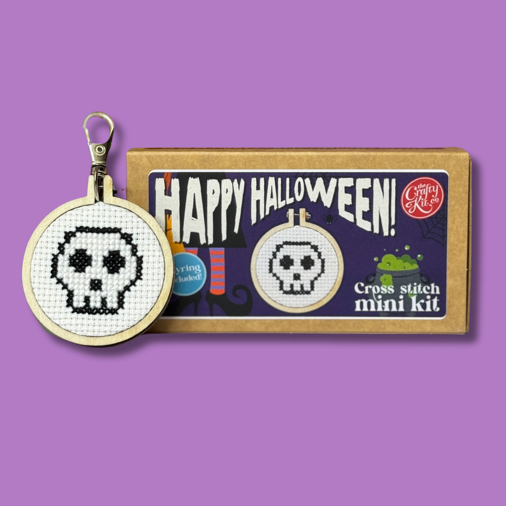 Happy Halloween! Mini Matchbox Cross Stitch Kit