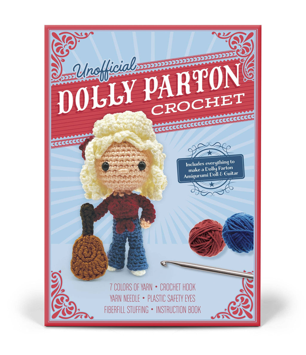 Unofficial Dolly Parton Book & Crochet Kit