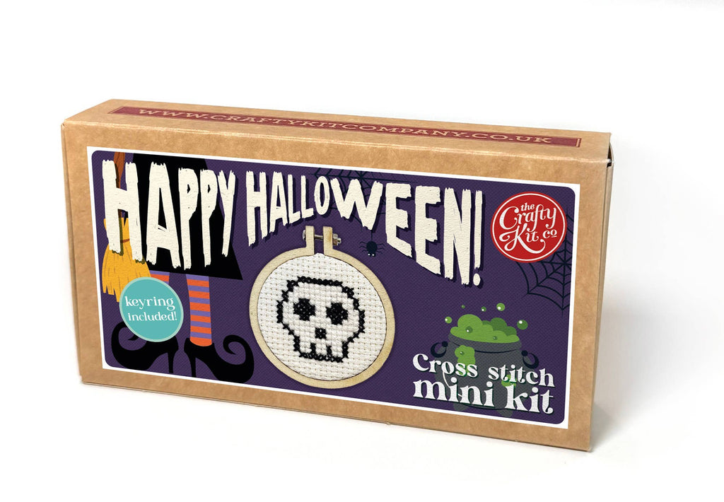 Happy Halloween! Mini Matchbox Cross Stitch Kit