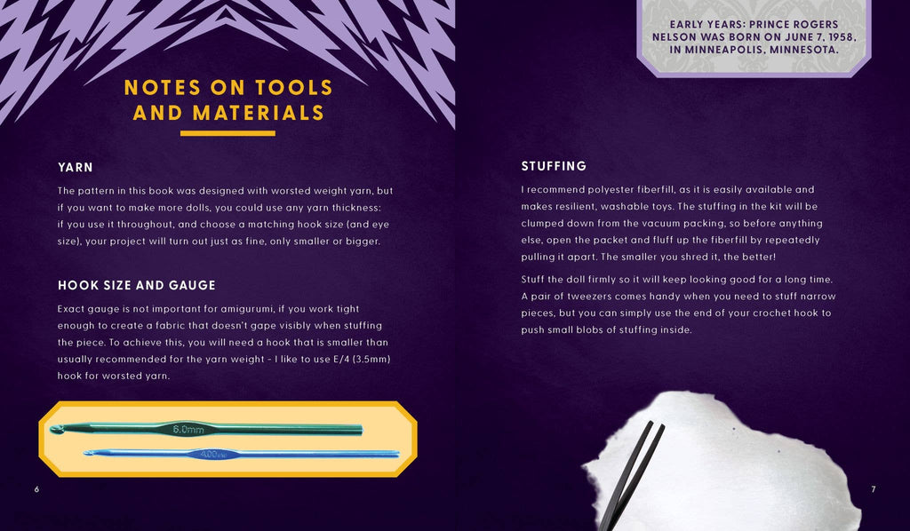 Unofficial Prince Book & Crochet Kit
