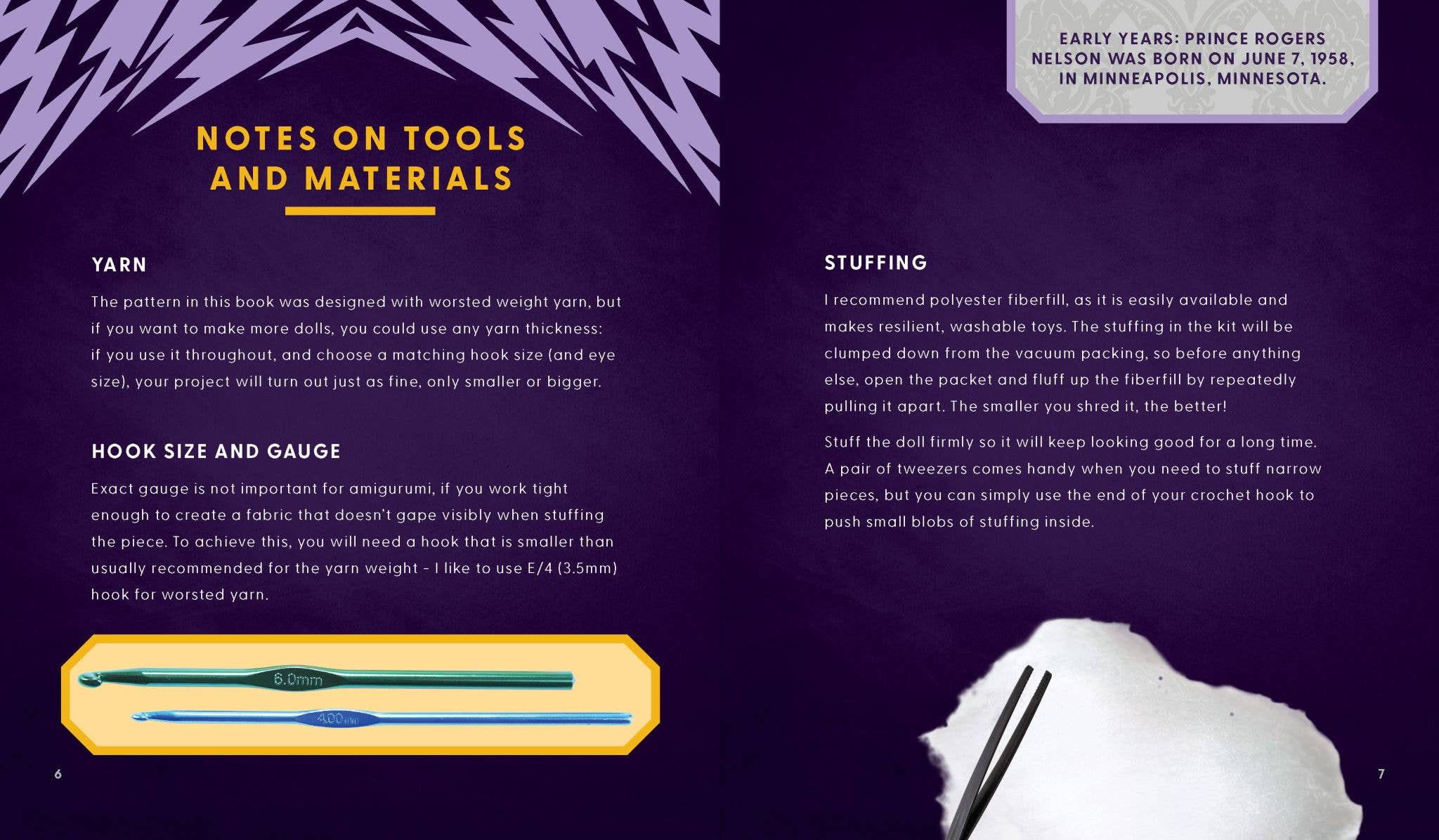 Unofficial Prince Book & Crochet Kit