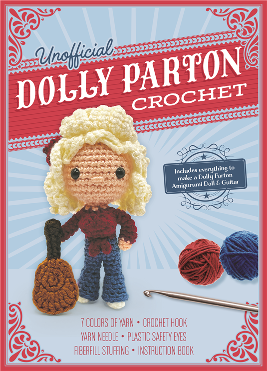 Unofficial Dolly Parton Book & Crochet Kit
