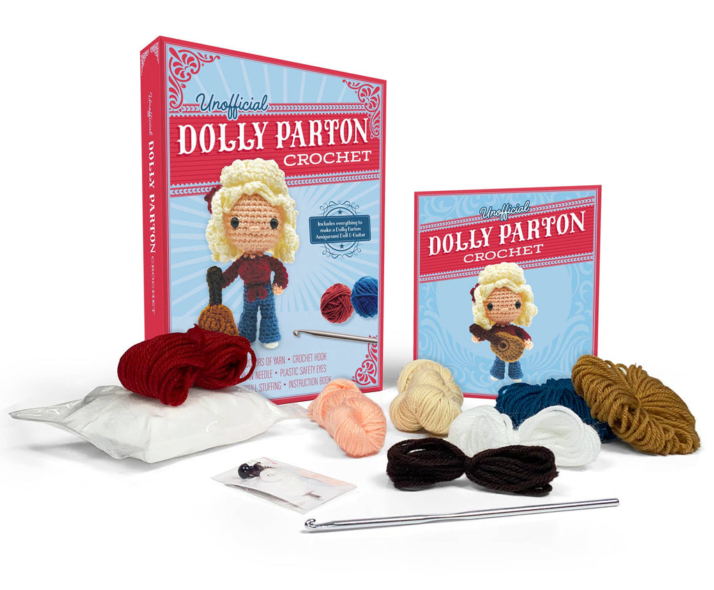 Unofficial Dolly Parton Book & Crochet Kit